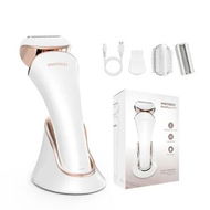 Detailed information about the product Gold Women Electric Shaver Portable Hair Removal Trimmer for Legs Underarm Bikini Area Wet Dry Use