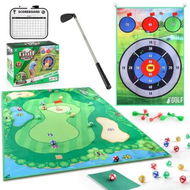 Detailed information about the product Golf Chipping Game Play Set Driving Range Clubs Swing Practice Hitting Mat Storage Bag Gaming Accessories Games for Kids Home Backyard Office