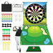 Golf Game Golf Chipping Game,Double Sided Golf Games,Indoor/Outdoor Golf Games Practice Hitting Mat with 20 Sticky Balls and 10 Darts. Available at Crazy Sales for $79.99