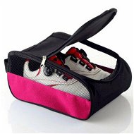 Detailed information about the product Golf Shoes Bags Travel Shoes Bags Zippered Sports Shoes Bag (Pink)