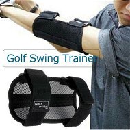 Detailed information about the product Golf Swing Training Aid Elbow Brace Corrector Bow Swing Training Practice Straight Golf Arm Flexion Alarm Swing Trainer (1 Pack)