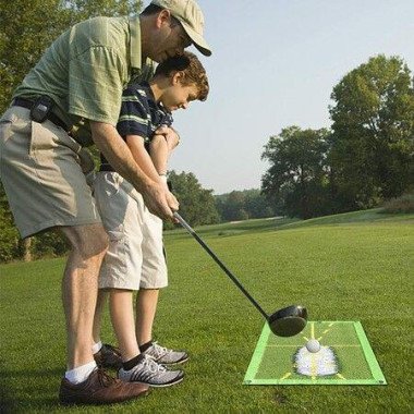 Golf Training Mat For Swing Detection Batting Golf Path Feedback Golf Practice Mats