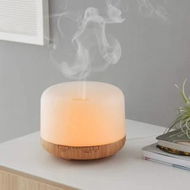 Detailed information about the product GOMINIMO 5 in1 LED Aromatherapy Essential Oil Diffuser 500ml (Wood Base)