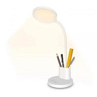 Detailed information about the product GOMINIMO Desk Lamp With Pen And Phone Holder (White)