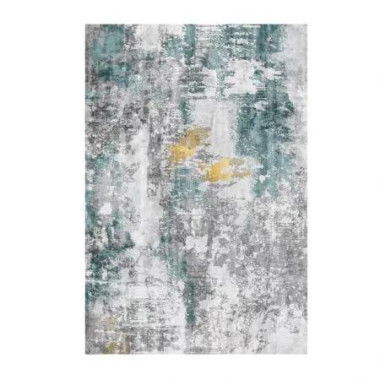 GOMINIMO Floor Mat Abstract Green Grey 160*230cm