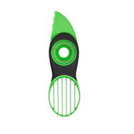 Detailed information about the product Good Grips 3-In-1 Avocado Slicer - Green