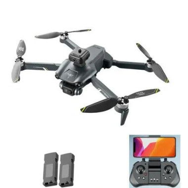 GPS 5G WiFi FPV with 8K ESC HD Dual Camera 720P 360 Degree Obstacle Avoidance Optical Brushless Foldable RC Drone, GPS Version 2 Batteries