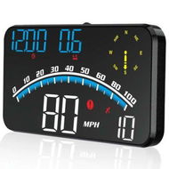 Detailed information about the product GPS Speedometer with Universal HUD Car Head-Up Display with KMH Speed Compass Altitude Overspeed Alarm Fatigue Reminder for All Vehicles