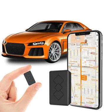 GPS Tracker Waterproof Magnet Mount, GPS Locator Tracking Device, 6000mAh, 80 Days Real-Time Positioning