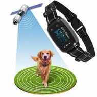 Detailed information about the product GPS Wireless Dog Fence, Dog Boundary Containment System Electric Training Collar Effective Beep Shock Dog Fence, Waterproof Adjustable Control Range,Black