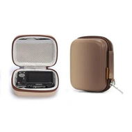 Detailed information about the product Gradual Brown 13.5x10.5x6.5 Mini Camera CCD Storage Bag PU Waterproof Hard Shell Shockproof Pressure Resistant Stain Resistant