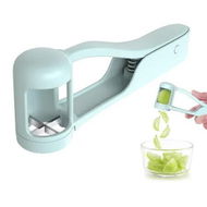 Detailed information about the product Grape Cutter for Toddlers, Grape Slicer for Baby, Grape Tomato Cherry Strawberry Cutter Tools Into 4 Pieces for Vegetable Fruit Salad, Blue