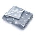 Gray stars and moon 152*127CM Glow in The Dark Magical Soft Fleece Blanket Kids Birthday Gift. Available at Crazy Sales for $34.99