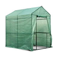 Detailed information about the product Green Fingers Greenhouse 1.2x1.9x1.9M Walk in Green House Tunnel Plant Garden Shed 4 Shelves