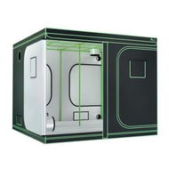 Detailed information about the product Green Fingers Grow Tent Kits 240x240x200cm Hydroponics Indoor Grow System Black