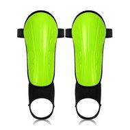 Detailed information about the product Green Football 15cm Shin Pads For Kiids With Ankle Protection Non Slip Guards Training Equipment for Football Hockey Rugby Size S
