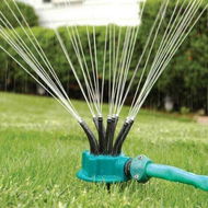 Detailed information about the product Green Garden Sprinkler Easy Connection Automatic 360 Rotating