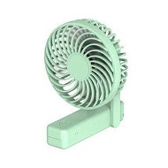 Detailed information about the product Green Handheld Fan,2000mAh Portable Fan Mini fan Small Personal Fan,Desk Fan Hand Held Fan Rechargeable Battery Operated Cooling Electric Fan