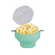 Detailed information about the product Green Microwave Popcorn Popper Machine, Silicone Popcorn Maker Popper for Family Movie Night Popcorn Buckets