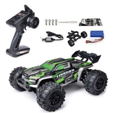 Green Racing off-road climbing car full scale 1:16 high speed 2.4G remote control car drifting electric toy racing carï¼ŒChristmas,holiday,carnival gift