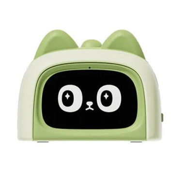 Green Smart Alarm Clock with AI Dialogue Function Ideal For Elementary School Students And Early Education