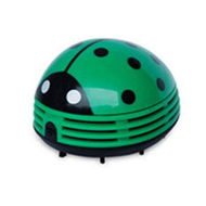 Detailed information about the product (Green)Cute Portable Beetle Ladybug Cartoon Mini Desktop Vacuum Desk Dust Cleaner Crumb Sweeper