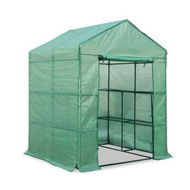 Detailed information about the product Greenfingers Greenhouse 1.4x1.55x2M Walk in Green House Tunnel Plant Garden Shed 8 Shelves