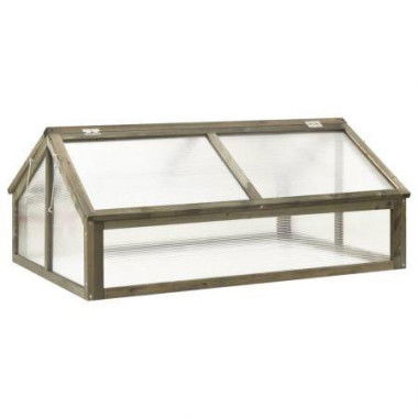 Greenhouse Grey 114x80x50 Cm Firwood