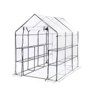 Detailed information about the product Greenhouse Walk In 3 Tier Garden