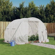 Detailed information about the product Greenhouse with Steel Frame White 6 mÂ² 3x2x2 m