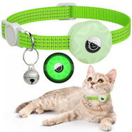 Detailed information about the product Green(luminous)-AirTag Cat Collar,Reflective GPS Cat Collar with AirTag Holder and Bell,Lightweight Tracker Cat Collars for Pet(not included AirTag)