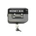 Grey Small Storage Coin Box with Key Creative Portable Bank. Available at Crazy Sales for $9.99