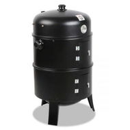 Detailed information about the product Grillz BBQ Grill 3-In-1 Charcoal Smoker