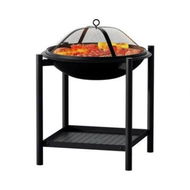 Detailed information about the product Grillz Fire Pit BBQ Grill 2-in-1 Outdoor