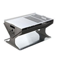 Detailed information about the product Grillz Fire Pit BBQ Grill Steel