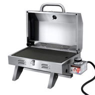 Detailed information about the product Grillz Portable Gas BBQ Grill with Double Sided Plate