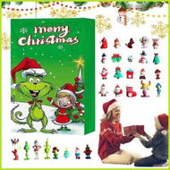 Detailed information about the product Grinch Advent Calendar Set of 24 Cute Cartoon Figures Dolls For Christmas Holiday Stocking Stuffer