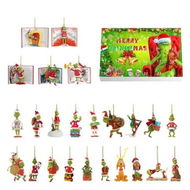 Detailed information about the product Grinch Christmas Countdown Calendar,with 24 Collectible Advent Calendar for Kids Boy Girls,Xmas Vacation Gifts Idea