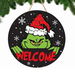 Grinch Christmas Decorations Hanging Signs Door Sign for Holiday Decor Ornaments for Christmas Tree. Available at Crazy Sales for $14.95