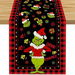 Grinch Christmas Table Runner Merry Christmas Tablecloth Christmas Xmas Winter Holiday Home Kitchen Dining Room Table Decorations 33*183CM. Available at Crazy Sales for $14.95