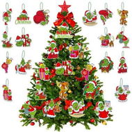 Detailed information about the product Grinch Christmas Tree Hanging Ornaments Decoration Set of 32 Tree Decorations,Indoor Outdoor Christmas Tree Decor