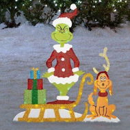 Detailed information about the product Grinch LED Light Yard Sign Stick Christmas Grinch outdoor garden decoration LED lights, acrylic Christmas decorations