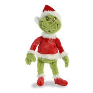 Detailed information about the product Grinch Santa Stuffed Animal Green Plush Magical Storytelling Perfect Christmas Birthday Gift for Kids