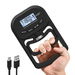 Grip Strength Trainer, Rechargeable Electronic Hand Dynamometer, Digital Grip Strength Tester with LCD Display, Black. Available at Crazy Sales for $29.95