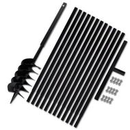 Detailed information about the product Ground Drill with Handle 150 mm with Extension Tube 13 m Steel