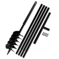 Detailed information about the product Ground Drill with Handle 150 mm with Extension Tube 5 m Steel