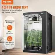 Detailed information about the product Grow Tent 48 x 48 x 80 in Indoor Growing Tent Hydroponic Window Door Tray