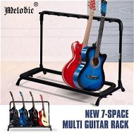 Detailed information about the product Guitar Stand Melodic 7 Rack Universal Multi Guitar Rack Black