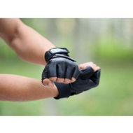 Detailed information about the product Gym Muscle Bodybuilding Black Mesh Fitness Power Lifting Weight Training Gloves