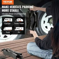 Detailed information about the product H-Chock Wheel Stabilizer Trailer RV Tire Chock with Ratchet Wrench 2 PCS